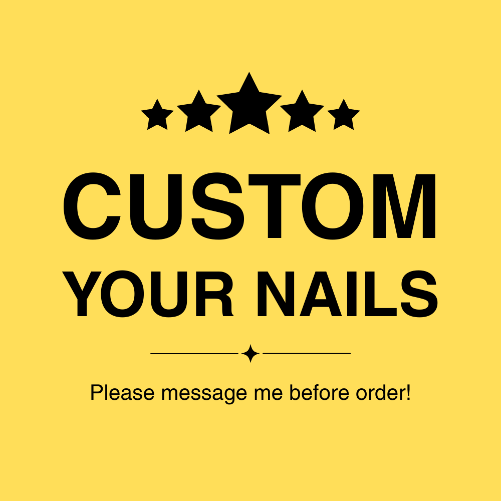 Custom Press On Nails |  Crafting Innovative Nail Art - Embrace Your Individuality | Gift for her, Nails press on | Mother day gift | HD53T