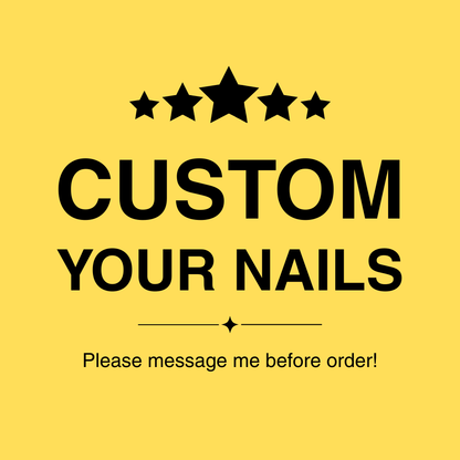 Custom Press On Nails |  Crafting Innovative Nail Art - Embrace Your Individuality | Gift for her, Nails press on | Mother day gift | HD53T