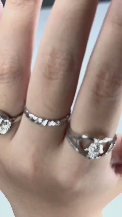 Kpop Inspired Arirang Spirit Nails | 7 Spirit Cupid Voyage Press Ons | Red White Silver 3D Chrome Nails | Fandom Concert Nails | JB359IC