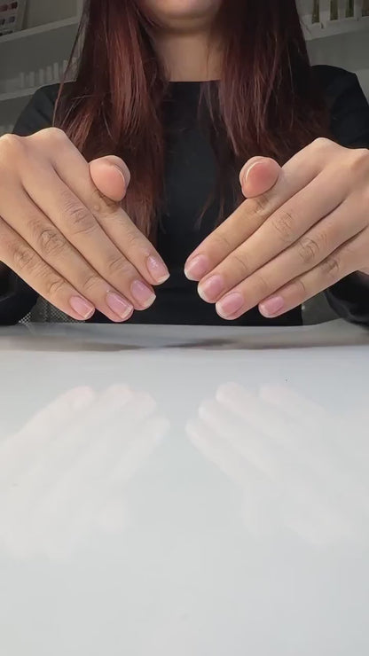Nature Aesthetic Press On Nails | Wedding Ready Floral Fake Nails | Glass Effect Botanica Nail Art | 3D Floral Almond Nails | HB770YC