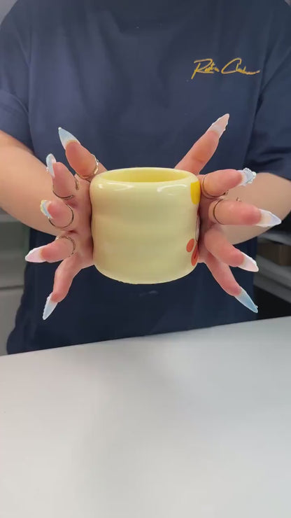 Oceanic Glam Press On Nails | Ripple & 3D Floral | Y2K Pastel Summer | Bold Beach Vacation | Long Stiletto Mermaid Nail | OB1350DG