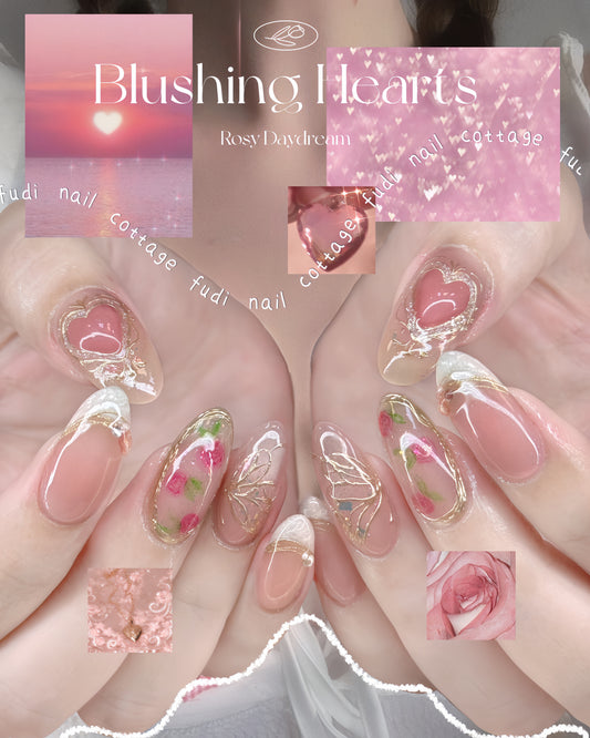 The Rose Heiress Press On Nails by FudiNails | OA19DL
