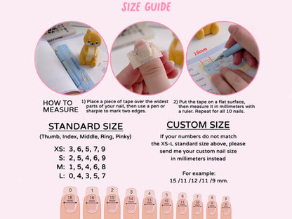 Fruit Garden Custom Press On Nails | Hand-Painted Watermelon, Strawberry & Citrus Nail Art | Vegan-Friendly Nail Designs | JB525HC